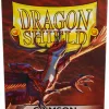 Protetor de Cartas 66mm x 91mm (Padrão) Matte Escarlate c/ 100 - Dragon Shield