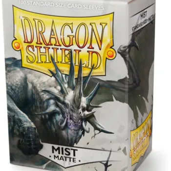 Protetor de Cartas 66mm x 91mm (Padrão) Matte Névoa c/ 100 - Dragon Shield