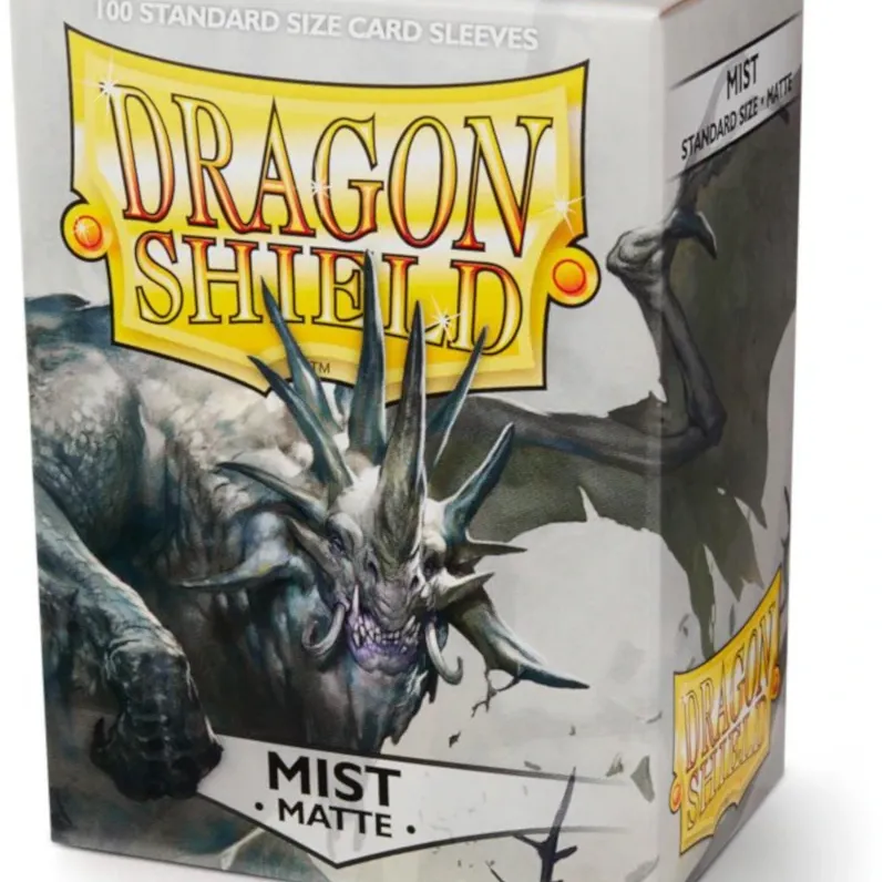 Protetor de Cartas 66mm x 91mm (Padrão) Matte Névoa c/ 100 - Dragon Shield Protetor de Cartas 66mm x 91mm (Padrão) Matte Névoa c/ 100 - Dragon Shield