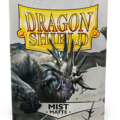 Protetor de Cartas 66mm x 91mm (Padrão) Matte Névoa c/ 100 - Dragon Shield Protetor de Cartas 66mm x 91mm (Padrão) Matte Névoa c/ 100 - Dragon Shield