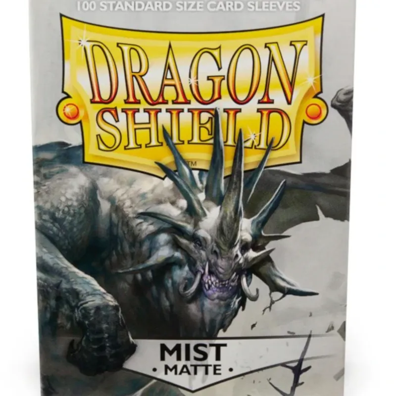 Protetor de Cartas 66mm x 91mm (Padrão) Matte Névoa c/ 100 - Dragon Shield Protetor de Cartas 66mm x 91mm (Padrão) Matte Névoa c/ 100 - Dragon Shield