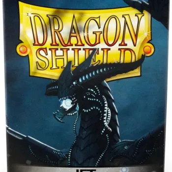 Protetor de Cartas 66mm x 91mm (Padrão) Matte Jet c/ 100 - Dragon Shield