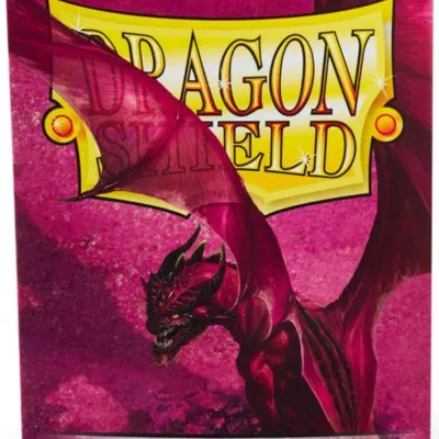 Protetor de Cartas 66mm x 91mm (Padrão) Matte Magenta c/ 100 - Dragon Shield