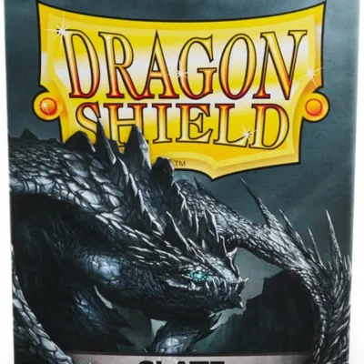 Protetor de Cartas 66mm x 91mm (Padrão) Matte Ardósia c/ 100 - Dragon Shield