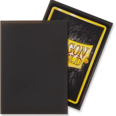 Protetor de Cartas 66mm x 91mm (Padrão) Matte Ardósia c/ 100 - Dragon Shield