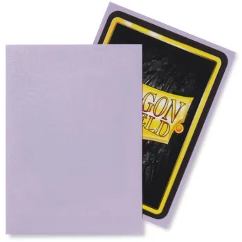 Protetor de Cartas 66mm x 91mm (Padrão) Matte Lilás c/ 100 - Dragon Shield