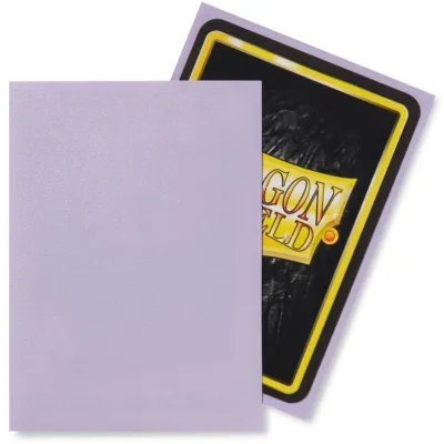 Protetor de Cartas 66mm x 91mm (Padrão) Matte Lilás c/ 100 - Dragon Shield Protetor de Cartas 66mm x 91mm (Padrão) Matte Lilás c/ 100 - Dragon Shield