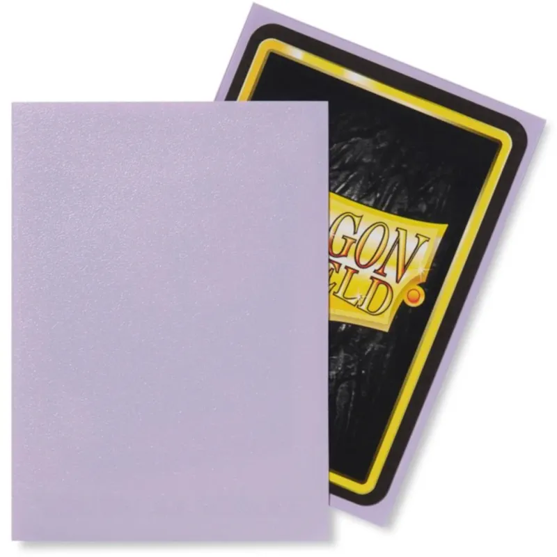 Protetor de Cartas 66mm x 91mm (Padrão) Matte Lilás c/ 100 - Dragon Shield Protetor de Cartas 66mm x 91mm (Padrão) Matte Lilás c/ 100 - Dragon Shield