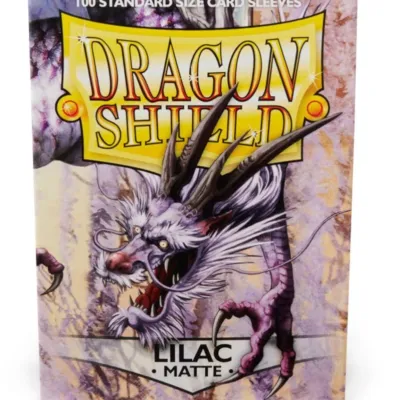 Protetor de Cartas 66mm x 91mm (Padrão) Matte Lilás c/ 100 - Dragon Shield Protetor de Cartas 66mm x 91mm (Padrão) Matte Lilás c/ 100 - Dragon Shield