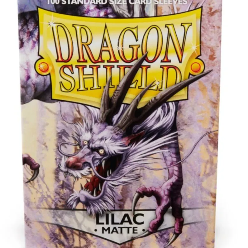 Protetor de Cartas 66mm x 91mm (Padrão) Matte Lilás c/ 100 - Dragon Shield Protetor de Cartas 66mm x 91mm (Padrão) Matte Lilás c/ 100 - Dragon Shield
