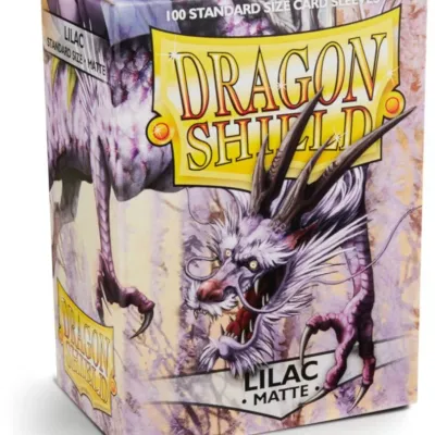 Protetor de Cartas 66mm x 91mm (Padrão) Matte Lilás c/ 100 - Dragon Shield Protetor de Cartas 66mm x 91mm (Padrão) Matte Lilás c/ 100 - Dragon Shield