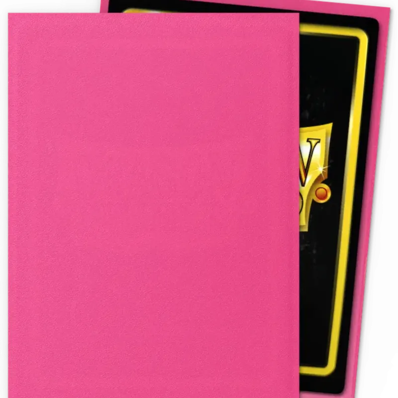 Protetor de Cartas 66mm x 91mm (Padrão) Matte Rosa Diamante c/ 100 - Dragon Shield Protetor de Cartas 66mm x 91mm (Padrão) Matte Rosa Diamante c/ 100 - Dragon Shield