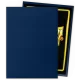 Protetor de Cartas 66mm x 91mm (Padrão) Matte Azul Meia-noite c/ 100 - Dragon Shield