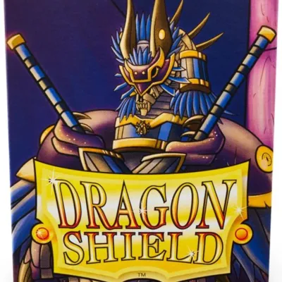 Protetor de Cartas 59mm x 85mm (Small) Matte Roxo c/ 60 - Dragon Shield