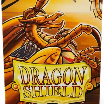 Protetor de Cartas 66mm x 91mm (Padrão) Matte Laranja c/ 100 - Dragon Shield