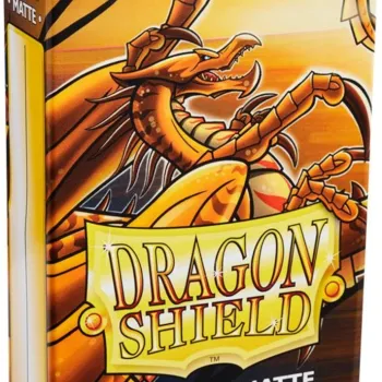 Protetor de Cartas 59mm x 85mm (Small) Matte Laranja c/ 60 - Dragon Shield Protetor de Cartas 59mm x 85mm (Small) Matte Laranja c/ 60 - Dragon Shield