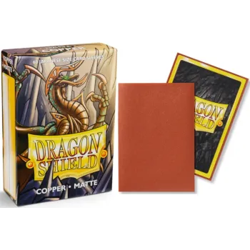 Protetor de Cartas 59mm x 85mm (Small) Matte Cobre c/ 60 - Dragon Shield