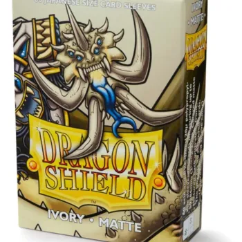 Protetor de Cartas 59mm x 86mm (Small) Matte Marfim c/ 60 - Dragon Shield