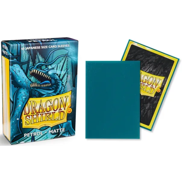 Protetor de Cartas 59mm x 85mm (Small) Matte Petróleo c/ 60 - Dragon Shield