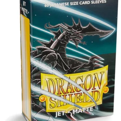 Protetor de Cartas 59mm x 85mm (Small) Matte Jet c/ 60 - Dragon Shield