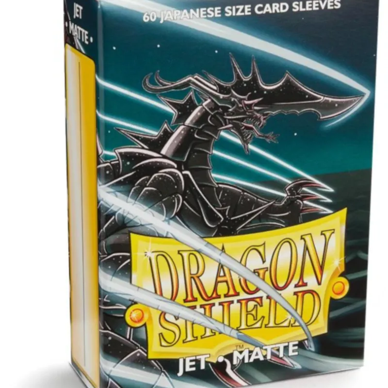 Protetor de Cartas 59mm x 85mm (Small) Matte Jet c/ 60 - Dragon Shield