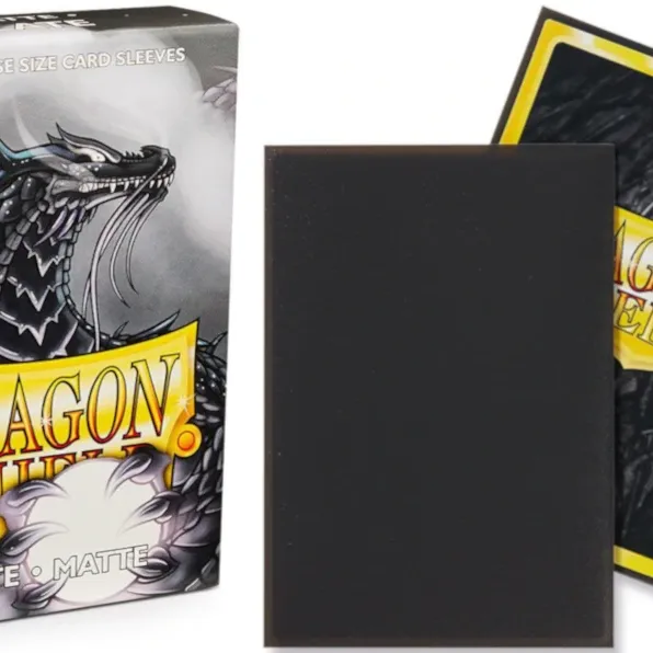 Protetor de Cartas 59mm x 86mm (Small) Matte Ardósia c/ 60 - Dragon Shield