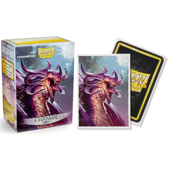 Protetor de Cartas 66mm x 91mm (Padrão) Arte Carnax c/ 100 - Dragon Shield Protetor de Cartas 66mm x 91mm (Padrão) Arte Carnax c/ 100 - Dragon Shield