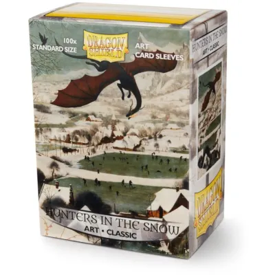 Protetor de Cartas 66mm x 91mm (Padrão) Arte Hunters in the Snow c/ 100 - Dragon Shield Protetor de Cartas 66mm x 91mm (Padrão) Arte Hunters in the Snow c/ 100 - Dragon Shield