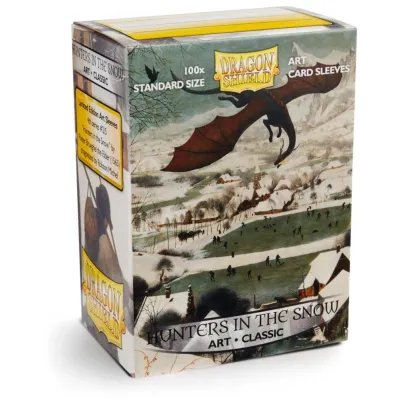 Protetor de Cartas 66mm x 91mm (Padrão) Arte Hunters in the Snow c/ 100 - Dragon Shield Protetor de Cartas 66mm x 91mm (Padrão) Arte Hunters in the Snow c/ 100 - Dragon Shield