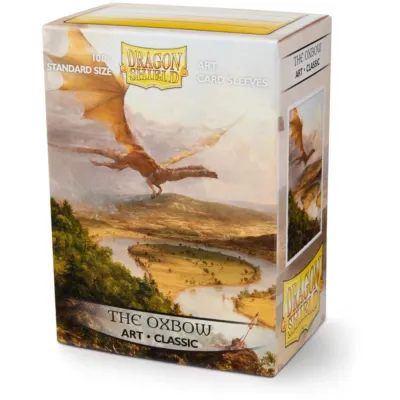 Protetor de Cartas 66mm x 91mm (Padrão) Arte The Oxbow c/ 100 - Dragon Shield