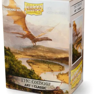 Protetor de Cartas 66mm x 91mm (Padrão) Arte The Oxbow c/ 100 - Dragon Shield