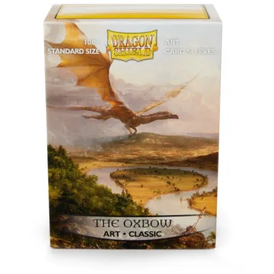 Protetor de Cartas 66mm x 91mm (Padrão) Arte The Oxbow c/ 100 - Dragon Shield