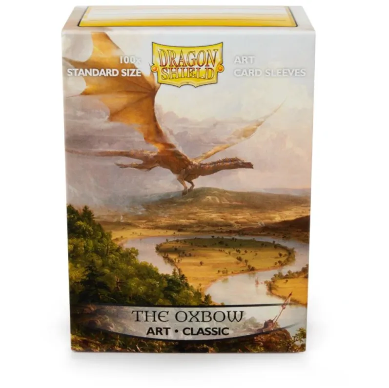 Protetor de Cartas 66mm x 91mm (Padrão) Arte The Oxbow c/ 100 - Dragon Shield