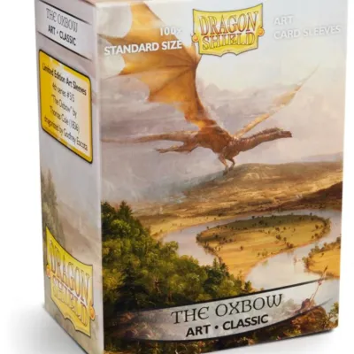 Protetor de Cartas 66mm x 91mm (Padrão) Arte The Oxbow c/ 100 - Dragon Shield