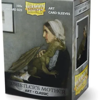 Protetor de Cartas 66mm x 91mm (Padrão) Arte Whistler's Mother c/ 100 - Dragon Shield