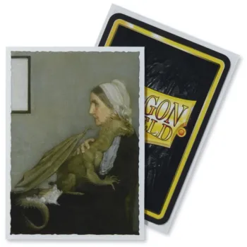 Protetor de Cartas 66mm x 91mm (Padrão) Arte Whistler's Mother c/ 100 - Dragon Shield
