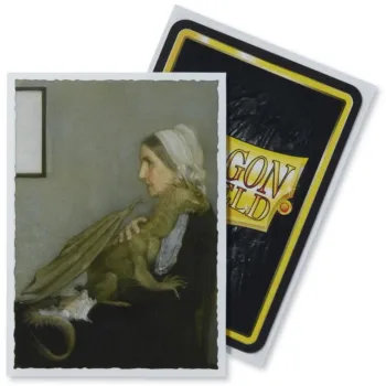 Protetor de Cartas 66mm x 91mm (Padrão) Arte Whistler's Mother c/ 100 - Dragon Shield