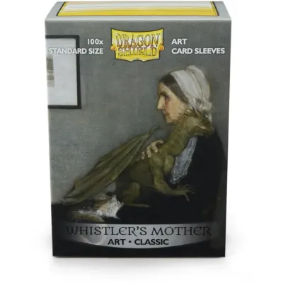 Protetor de Cartas 66mm x 91mm (Padrão) Arte Whistler's Mother c/ 100 - Dragon Shield
