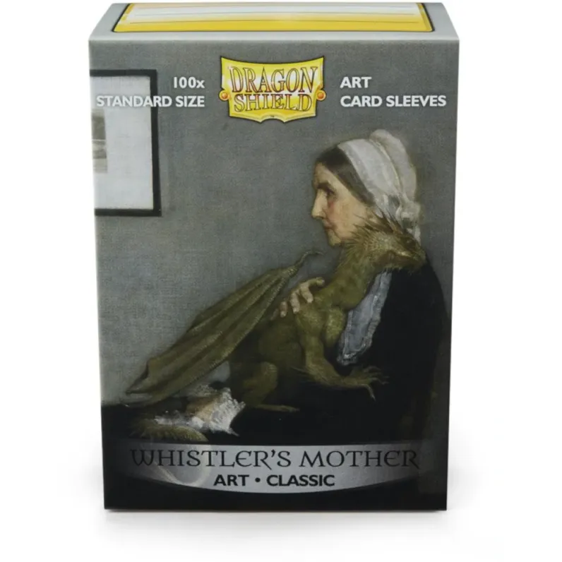 Protetor de Cartas 66mm x 91mm (Padrão) Arte Whistler's Mother c/ 100 - Dragon Shield