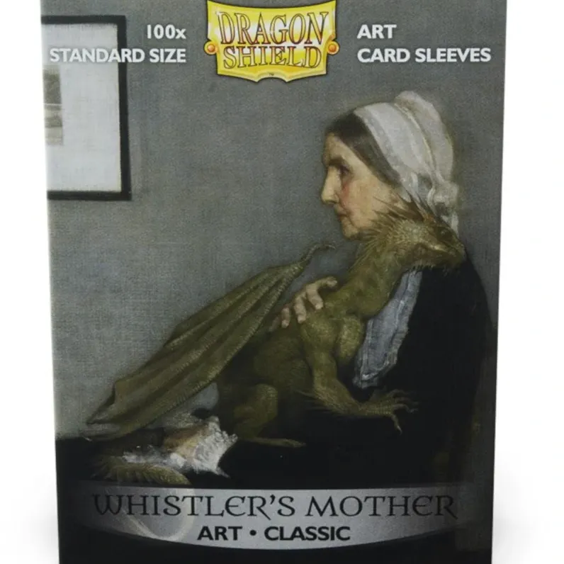 Protetor de Cartas 66mm x 91mm (Padrão) Arte Whistler's Mother c/ 100 - Dragon Shield