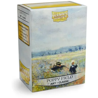 Protetor de Cartas 66mm x 91mm (Padrão) Arte Poppy Field c/ 100 - Dragon Shield Protetor de Cartas 66mm x 91mm (Padrão) Arte Poppy Field c/ 100 - Dragon Shield