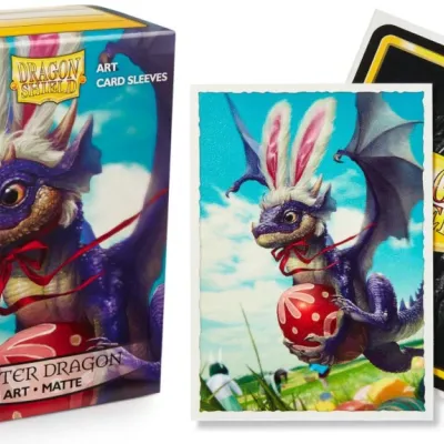 Protetor de Cartas 66mm x 91mm (Padrão) Matte Arte Easter Dragon c/ 100 - Dragon Shield Protetor de Cartas 66mm x 91mm (Padrão) Matte Arte Easter Dragon c/ 100 - Dragon Shield