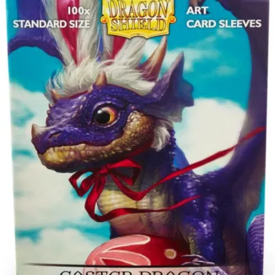 Protetor de Cartas 66mm x 91mm (Padrão) Matte Arte Easter Dragon c/ 100 - Dragon Shield Protetor de Cartas 66mm x 91mm (Padrão) Matte Arte Easter Dragon c/ 100 - Dragon Shield