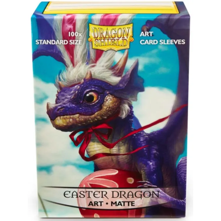 Protetor de Cartas 66mm x 91mm (Padrão) Matte Arte Easter Dragon c/ 100 - Dragon Shield