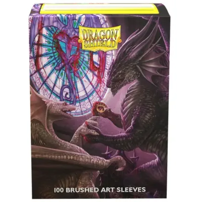 Protetor de Cartas 66mm x 91mm (Padrão) Arte Escovada Dia dos Namorados Draconicos 2022 c/ 100 - Dragon Shield Protetor de Cartas 66mm x 91mm (Padrão) Arte Escovada Dia dos Namorados Draconicos 2022 c/ 100 - Dragon Shield