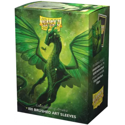 Protetor de Cartas 66mm x 91mm (Padrão) Arte Escovada Rayalda a Calma Eterna c/ 100 - Dragon Shield