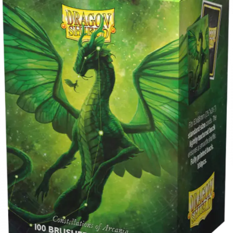 Protetor de Cartas 66mm x 91mm (Padrão) Arte Escovada Rayalda a Calma Eterna c/ 100 - Dragon Shield