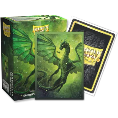 Protetor de Cartas 66mm x 91mm (Padrão) Arte Escovada Rayalda a Calma Eterna c/ 100 - Dragon Shield