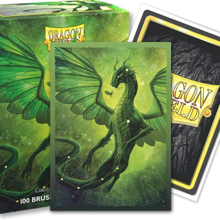 Protetor de Cartas 66mm x 91mm (Padrão) Arte Escovada Rayalda a Calma Eterna c/ 100 - Dragon Shield