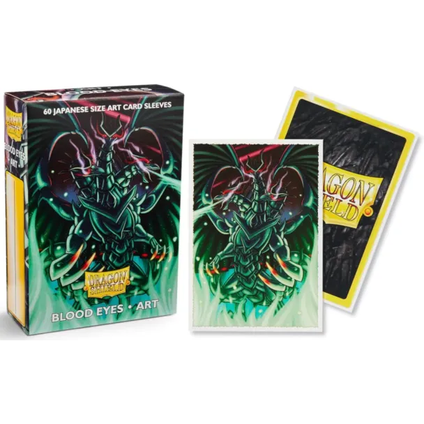 Protetor de Cartas 59mm x 85mm (Small) Arte Blood Eyes c/ 60 - Dragon Shield